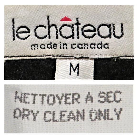 Le Chateau Wool Coat in Size Medium - Picture 5 of 7